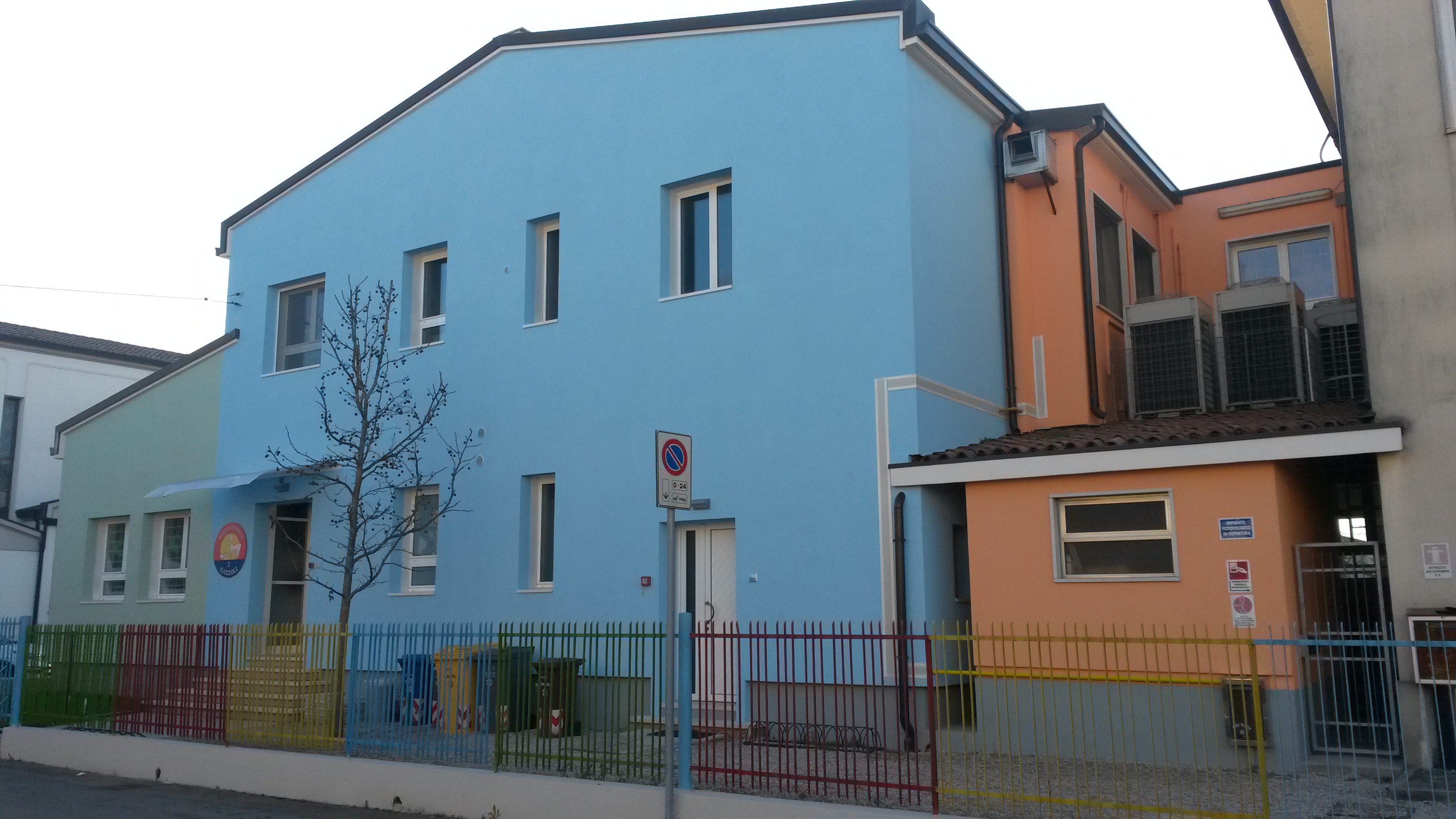 Scuola materna (TV) dopo finitura a cappotto